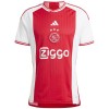 Levné Ajax Domácí Fotbalové dresy 2023-24 Krátký Rukáv